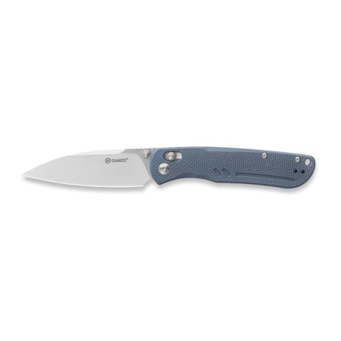 Ніж складаний туристичний Ganzo G771 (8.8 см) D2 / G10 сірий