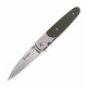Ніж складаний туристичний Ganzo G743-2 (8.7 см) 440C шорсткий / G10 зелений