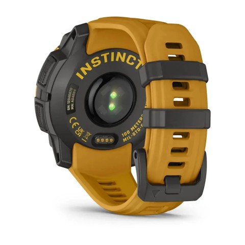 Смарт-годинник Garmin Instinct 3 (45 мм) Solar сонячний спалах/сірий
