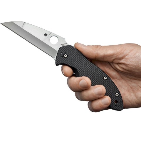 Ніж Spyderco Canis, black (C248CFP)