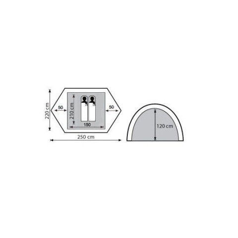Намет Tramp Nishe 2, TRT-003.04