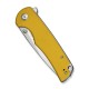 Ніж складаний туристичний Sencut Praktisk, (9.1 см) 9Cr18MoV / G10 жовтий