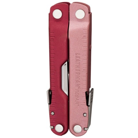 Мультиінструмент Leatherman Rebar Heathered Cranberry, нейлоновий чохол