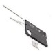 Ніж Victorinox Swisscard Lite 82х54х4мм,12функ,чорн.прозор