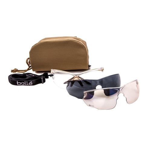 Очки баллистические Bolle Combat COMBKITS с комплектом линз