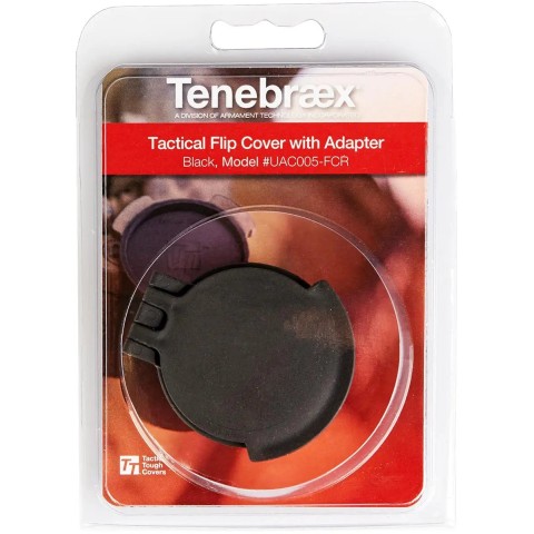 Крышка для окуляра Tenebraex UAC005-FCR 42mm Flip Cover & Adapter, SDFCV, ID Ø45.49-46.00m ц:черный