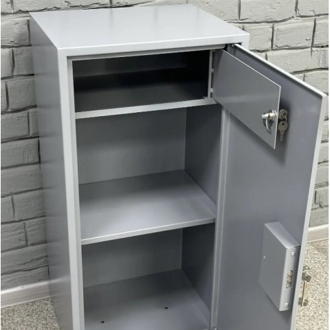 Офисный сейф СБЕ-880 серый