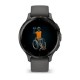 Смарт-часы Garmin Venu 3s серые со сланцевым стальным безелем и силиконовым ремешком