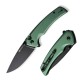 Ніж складаний туристичний Sencut Serene, (8.8 см) D2 / Aluminum зелений