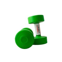 Гантелі пластикові пара LiveUp CEMENT DUMBELL