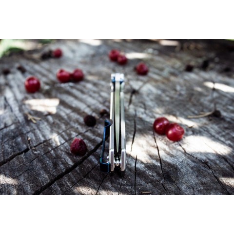 Ніж складаний туристичний Ruike P801-SF, (8.6 см) 14C28N / 3cr14n сірий