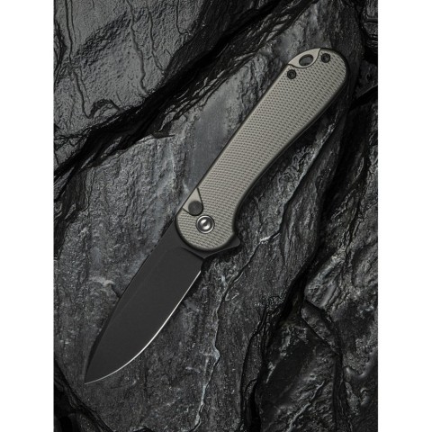 Ніж складаний кишеньковий Civivi Elementum II, (7.5 см) Nitro-V / Aluminum сірий