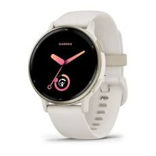 Смарт-годинник Garmin vivoactive 5 айворі з кремово-золотистим безелем