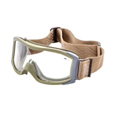 Очки тактические Bolle X1000 Nato Green с прозрачными линзами