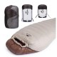 Спальник з натуральним пухом Naturehike Snowbird NH20YD001, p-р M, коричневий 350 г