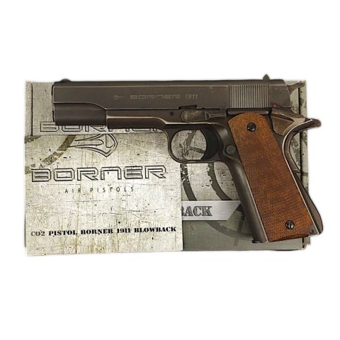 Пистолет пневматический Borner 1911 blowback