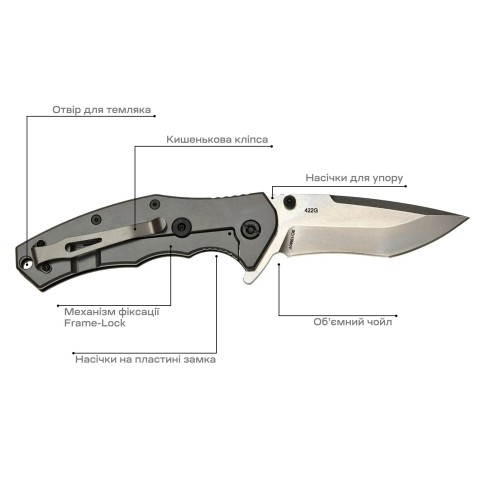 Нож Skif Griffin II SW ц:black