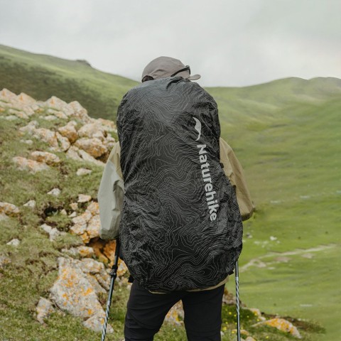 Чохол для рюкзака Naturehike CNK2450PJ010, L, чорний