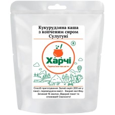 Сушеная еда Харчі каша кукурузная с копченым сыром Сулугуни