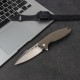 Ніж складаний туристичний Ruike P843-W, (9 см) 12C27 / G10 помаранчевий