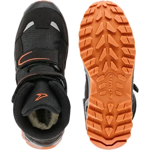 Ботинки Lowa Milo Evo GTX MID Jr 38 Black-Orange