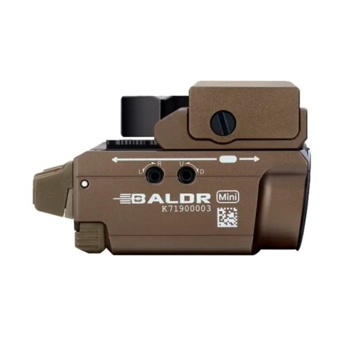 Фонарь с ЛЦУ Olight Baldr Mini Green Laser Desert Tan
