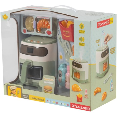 Игровой набор OTAMANKO ТЕХНОХАТКА: Лакомый кусочек (аэрогриль)