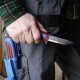 Нож Morakniv Basic 511, Color of the year 2025 ц:blue/dala red