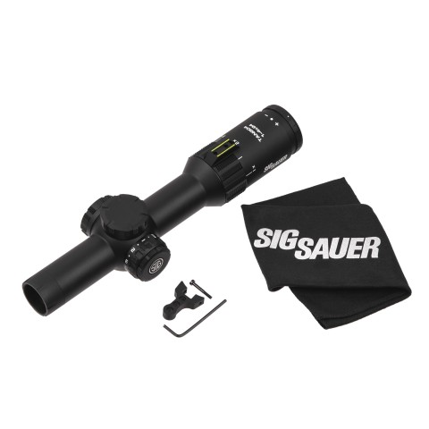 Прицел оптический SIG Optics TANGO4, 1-4x24MM, 30MM, FFP, 556-762 HORSESHOE ILLUM, Black