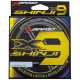 Шнур YGK X-Braid Shinji X9 200m (5 Colors And Yellow/Black Marks) #1 22.8lb