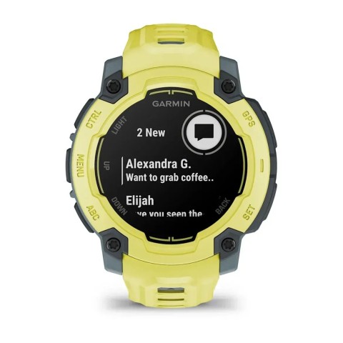 Смарт-годинник Garmin Instinct E (45 мм) лайм