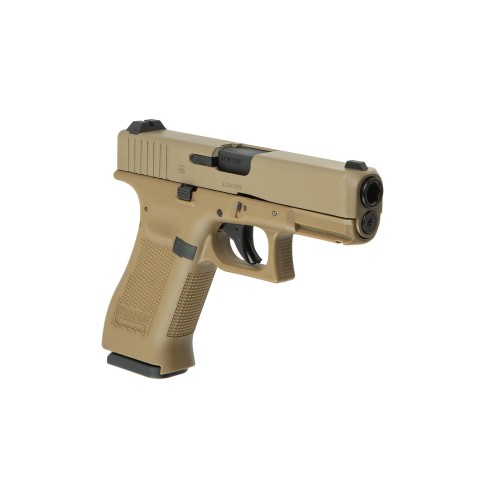 Пневматичний пістолет Umarex Glock 19X TAN Blowback кал.4,5мм (з затворною затримкою)