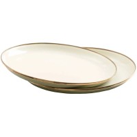 Набор Barebones Enamel 2-Tone Bowl Set 2 тарелки Olive Drab
