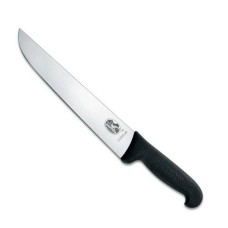Нож кухонный разделочный Victorinox Fibrox 26 см, черный
