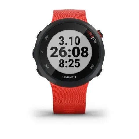 Смарт-часы Garmin Forerunner 45 с красным ремешком
