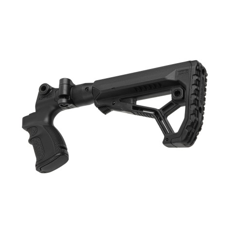 Приклад складной с пистолетной рукояткой FAB для Mossberg 500, черный (Mil-Spec)