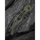 Ніж складаний туристичний Civivi Biophase, (8.9 см) Nitro-V / Aluminum & G10 чорно-зелений