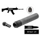 Модульний глушник з швидкоз'ємом AFTactical S441 SLA FH, .223 (5.56мм), 14х1LH BREN2