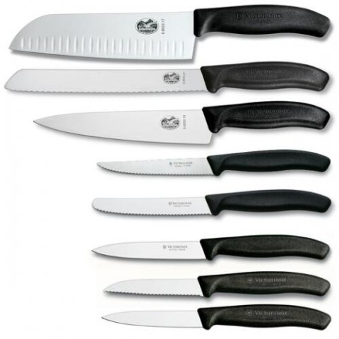 Набор кухонных ножей Victorinox (8 предметов)