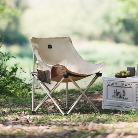 Стілець складаний Naturehike Stellaluna T01 CNH23JU13002, L, бежевий