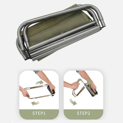 Стілець складаний Naturehike Easy Wild NH17Z012-L, зелений