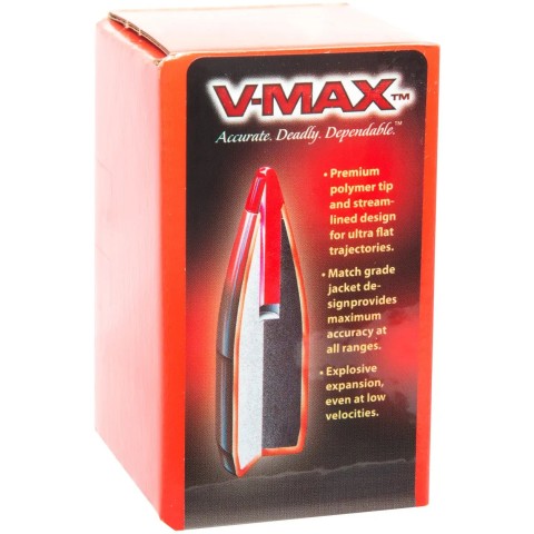 Пуля Hornady V-Max кал. 6 мм (.243) масса 87 гр (5.6 г) 100 шт
