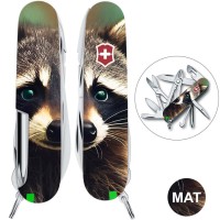 Ніж Victorinox Deluxe Tinker Animal 91мм,17функ ,Єнот