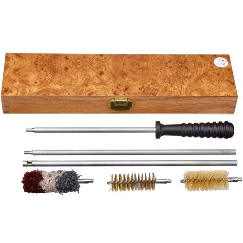 Набір для чищення MEGAline 12к. Дерев. короб. Алюміній