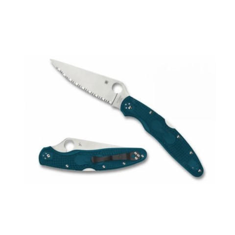 Ніж Spyderco Police 4 FRN, серрейтор, K390