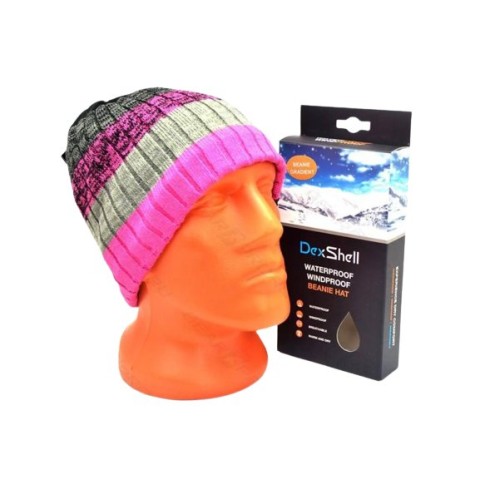 Шапка водонепроникна Dexshell градієнт рожевий