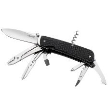 Багатофункціональний ніж Ruike Trekker LD41-B, (8.5 см) 12C27 / G10 чорний, 22 інстр.