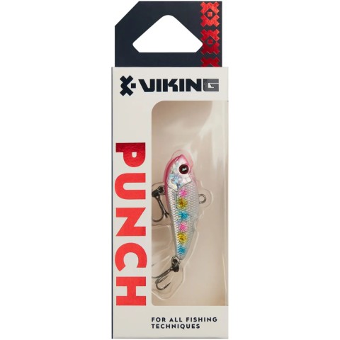 Воблер Viking Fishing Punch Vib 40mm 6g #24 White Legend