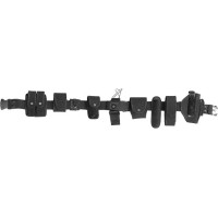 Ремень Leapers Law, 132см, с подсумками, 1000D ц:black