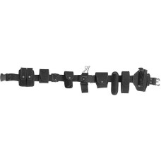 Ремень Leapers Law, 132см, с подсумками, 1000D ц:black